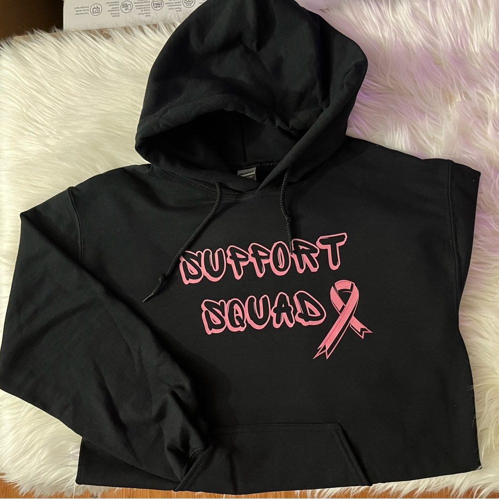 Support Squad Pullover Hoodie, adult small